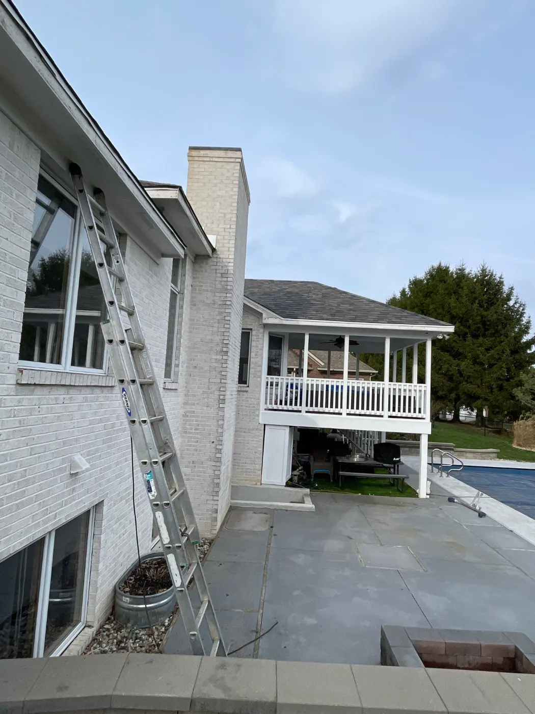 Bay window installation in Broad Ripple